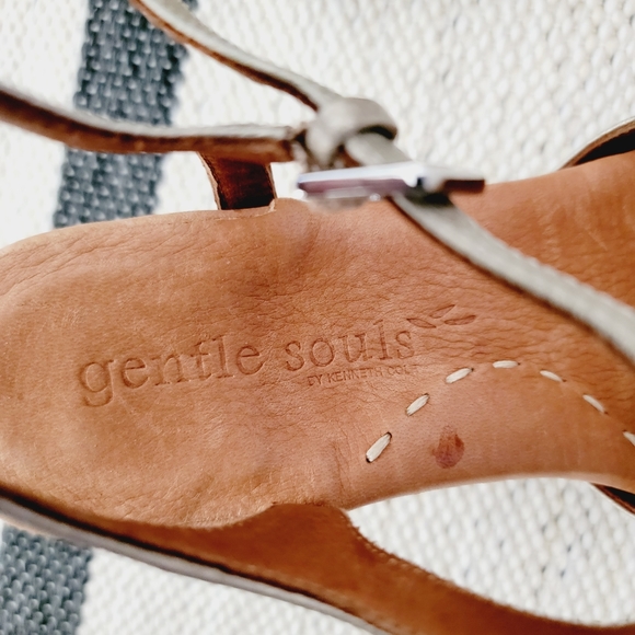 Gently Souls T-Strap Wedge Sandals - Picture 9 of 14